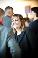 Sundhedsminister Pia Olsen Dyhr i samtalene med Per Arnoldi