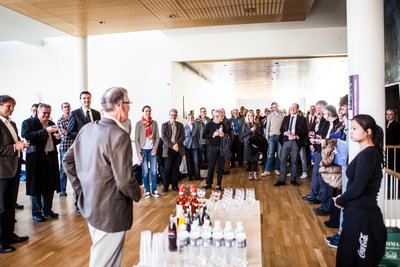 Reception for prismodtager Søren K. Moestrup