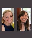 Trine Korsgaard (tv) og Nina Lykkegaard Andersen (th) er med i mentorordning på medicinstudiet i Aarhus.