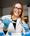 Ditte Olsen, cand.scient. og erhvervsPhD-studerende på Aarhus Universitet, Institut for Biomedicin og H. Lundbeck A/S.