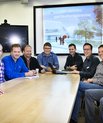 Det bliver denne gruppe, som skal være med til at afgøre hvilket firma, der skal levere partikelacceleratoren til det kommende Dansk Center for Partikelterapi (DCPT). (Foto: Tonny Foghmar, Aarhus Universitetshospital)