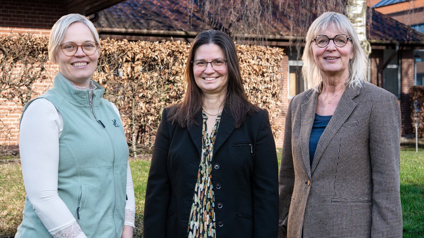 From left: Senior Researcher and Associate Professor Mette Tranberg, Senior Researcher and Associate Professor Pia Kirkegaard, and Professor and Chief Physician Berit Andersen. From left: Senior Researcher and Associate Professor Mette Tranberg, Senior Researcher and Associate Professor Pia Kirkegaard, and Professor and Chief Physician Berit Andersen.