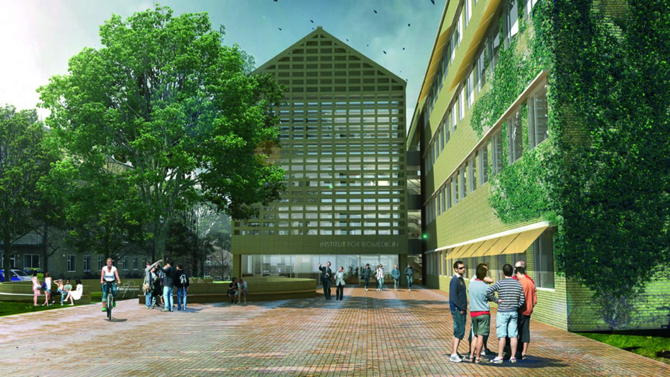 Det nye Institut for Biomedicin på Aarhus Universitet. Det nye Institut for Biomedicin på Aarhus Universitet.
