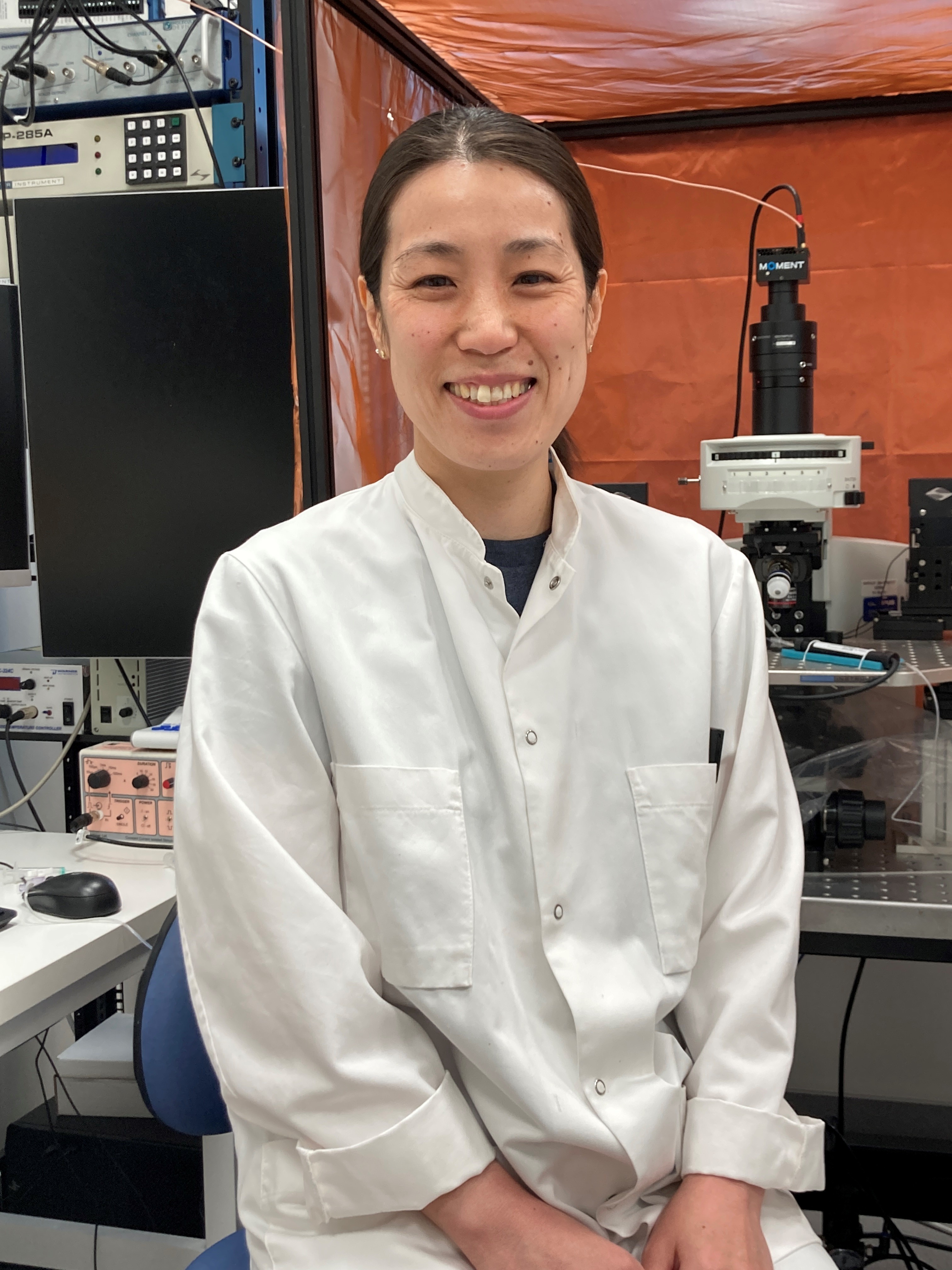 Asami Tanimura modtager en Hallas-Møller Emerging Investigator-bevilling fra Novo Nordisk Fonden på 11,4 millioner kroner til forskning i, hvordan stress påvirker hjernens udvikling og mentale sundhed. Asami Tanimura modtager en Hallas-Møller Emerging Investigator-bevilling fra Novo Nordisk Fonden på 11,4 millioner kroner til forskning i, hvordan stress påvirker hjernens udvikling og mentale sundhed.