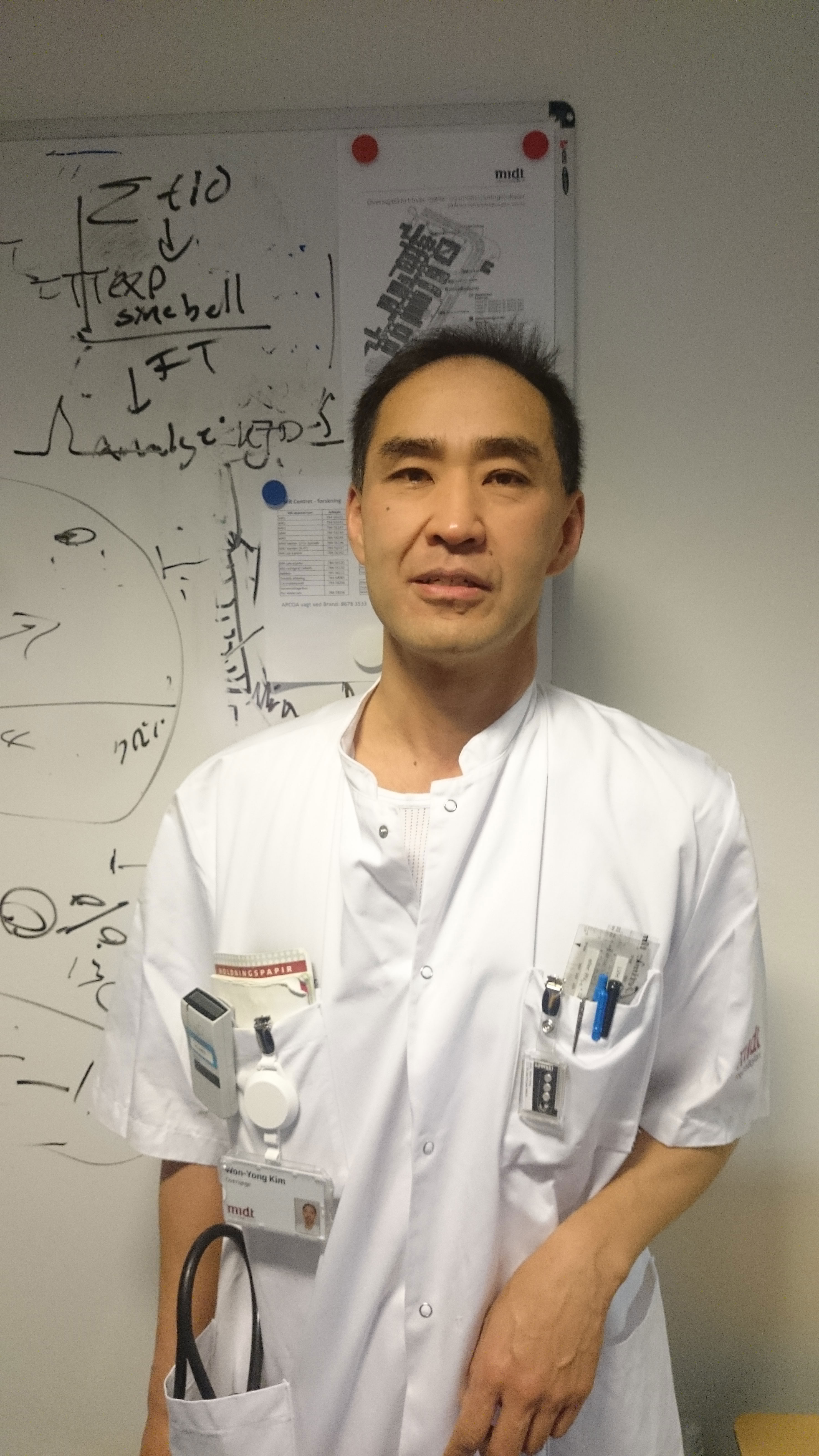 [Translate to English:] Won Yong Kim fortsætter sin forskning inden for MR-scanning af hjertet og blodkarrene på AU, hvor han netop er ansat som professor.
