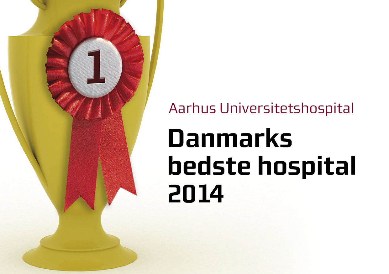 [Translate to English:] Kvaliteten af behandlinger og undersøgelser har været en afgørende faktor for, at Aarhus Universitetshospital i dag kåres som Danmarks bedste hospital.